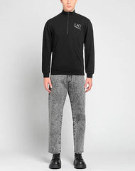 Ea7 Emporio Armani felpa zip regular fit uomo