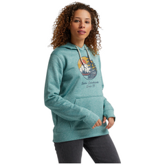 Burton felpa con cappuccio Oak fleece donna