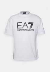 Ea7 Emporio Armani t-shirt maxi logo gommato uomo