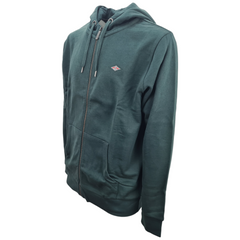 Bear felpa con cappuccio full zip logo mini uomo