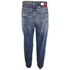 Tommy Hilfiger jeans affusolati a vita altissima Mom Hemp donna