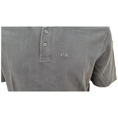 Armani Exchange polo manica corta in piquet uomo