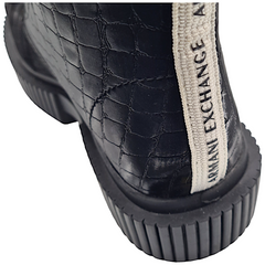 Armani Exchange stivaletto motivo snake donna