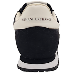 Armani Exchange Sneakers in eco-suede, mesh e nylon uomo