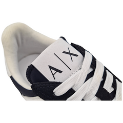 Armani Exchange Sneakers in eco-suede, mesh e nylon uomo