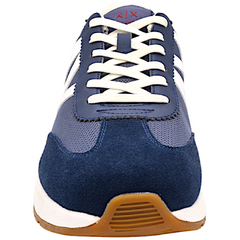 Armani Exchange Sneakers in tessuto tecnico con inserti in suede uomo