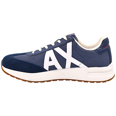 Armani Exchange Sneakers in tessuto tecnico con inserti in suede uomo