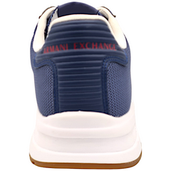 Armani Exchange Sneakers in tessuto tecnico con inserti in suede uomo