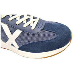 Armani Exchange Sneakers in tessuto tecnico con inserti in suede uomo