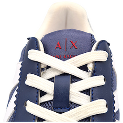 Armani Exchange Sneakers in tessuto tecnico con inserti in suede uomo