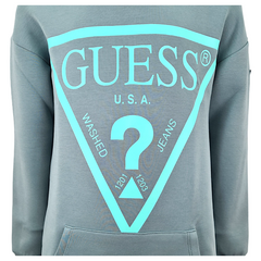 Guess Active Maxifelpa/Vestito con cappuccio in neoprene bambina