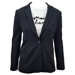 Armani Exchange blazer one button stretch donna