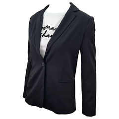 Armani Exchange blazer one button stretch donna