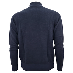 Guess maglione 1/2 zip  in misto cachemire uomo