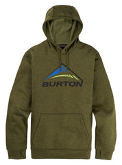 Burton felpa oak seasonal uomo