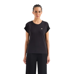 EA7 Emporio Armani EA7 T-shirt girocollo Precious in cotone e modalV donna