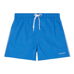 Armani Exchange Boxer da mare in tessuto con logo uomo