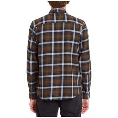 Volcom camicia a maniche lunghe caden plaid uomo