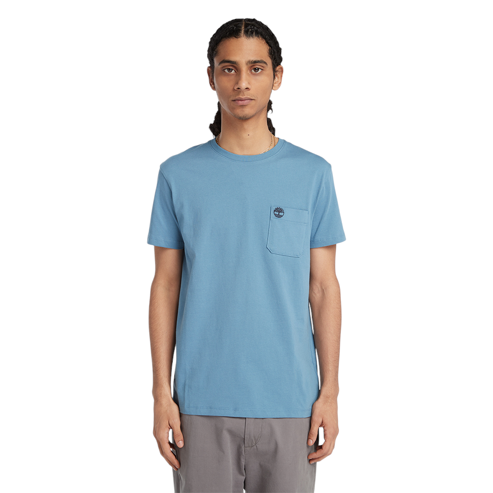 Timberland T-shirt Manica Corta Taschino Dun River