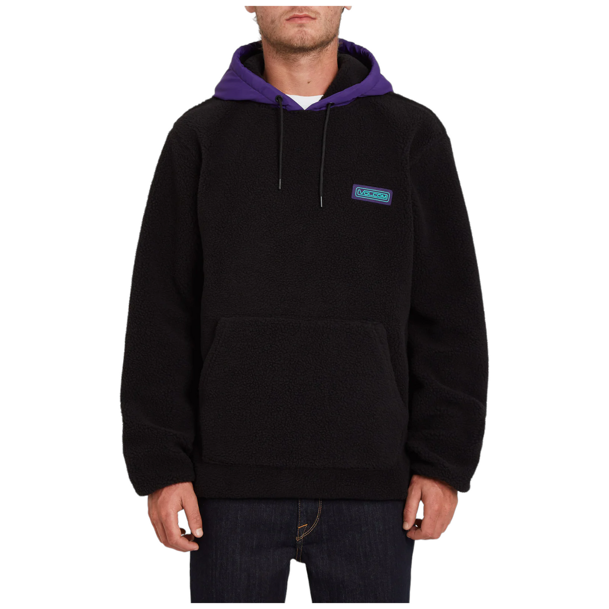 Volcom felpa con cappuccio iso91 uomo