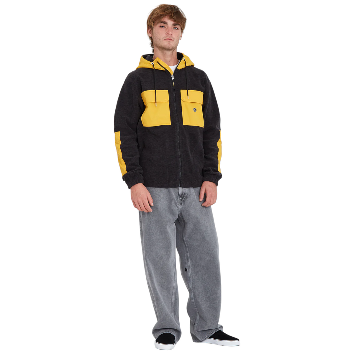 Volcom felpa/giubbotto con cappuccio full zip uomo