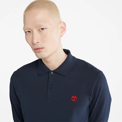 Timberland polo a maniche lunghe millers river uomo