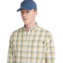 Timberland Camicia Check regular fit stretch popeline uomo