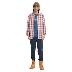 Timberland Camicia Check regular fit stretch popeline uomo