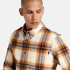 Timberland camicia a manica lunga in flanella uomo