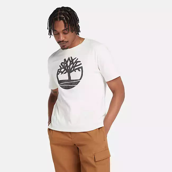 Timberland T-shirt Manica Corta Tree Logo Uomo