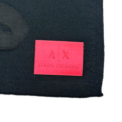 Armani Exchange sciarpa logo unisex