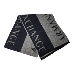 Armani Exchange sciarpa bicolor uomo