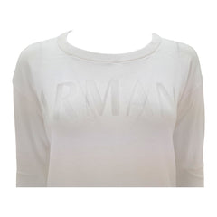 Armani Exchange pullover in misto cotone donna