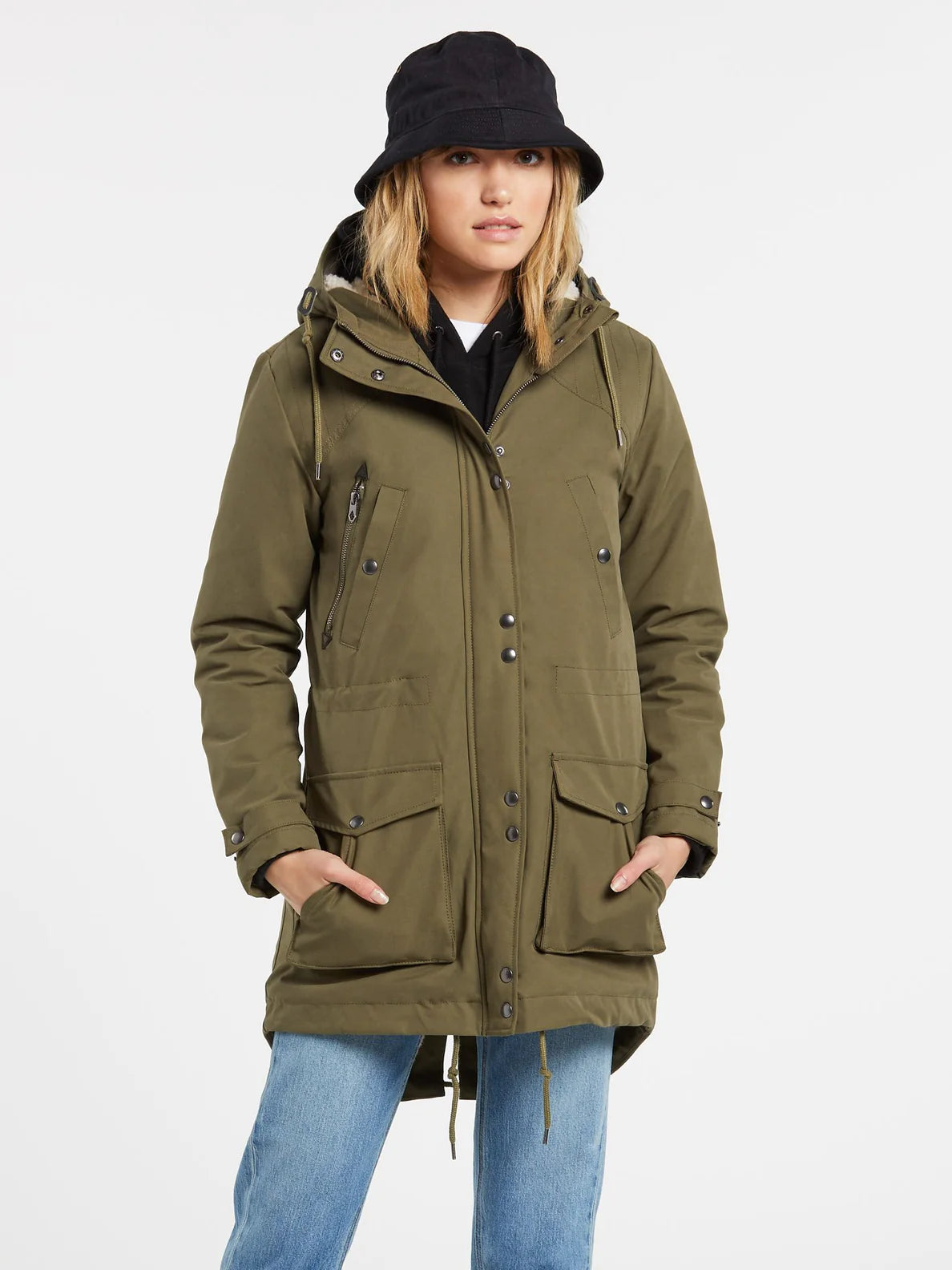 Volcom parka walk on by 5K donna