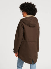 Volcom parka walk on by 5k donna