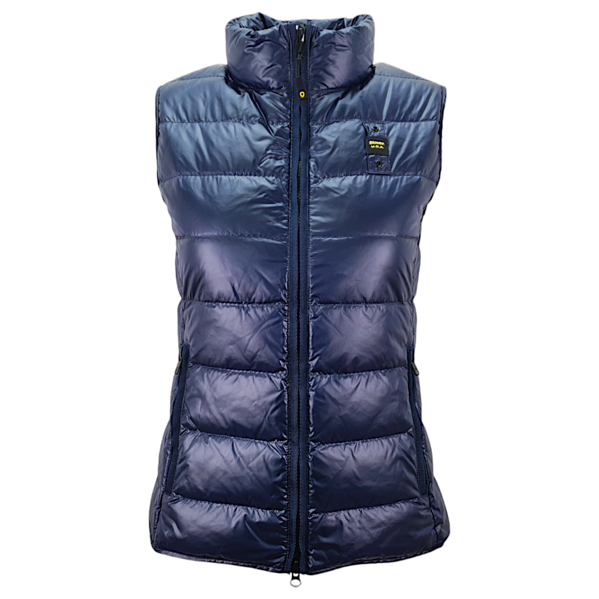 Blauer smanicato imbottito piuma donna