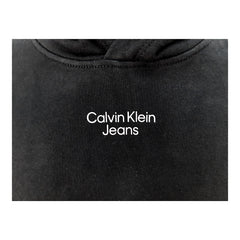 Calvin Klein felpa basica con cappuccio uomo