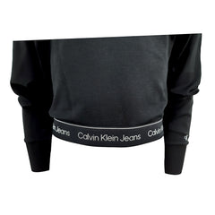 Calvin Klein felpa con cappuccio crop bambina