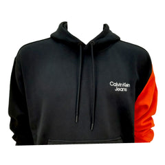 Calvin Klein felpa con cappuccio color block uomo