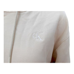 Calvin Klein felpa crop con cappuccio donna