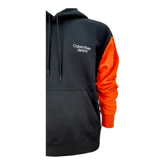 Calvin Klein felpa con cappuccio color block uomo