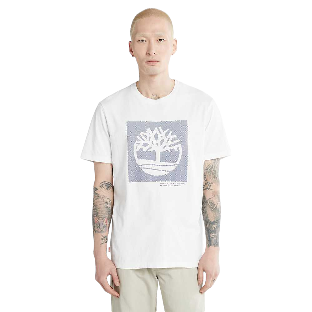 Timberland t-shirt manica corta tree logo graphic uomo