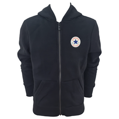 Converse felpa con cappuccio full zip bambino