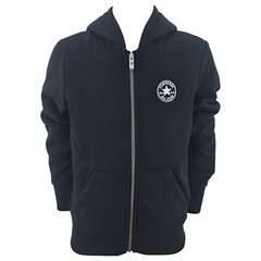 Converse felpa con cappuccio full zip bambino