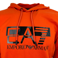 EA7 Emporio Armani felpa con cappuccio visibility uomo