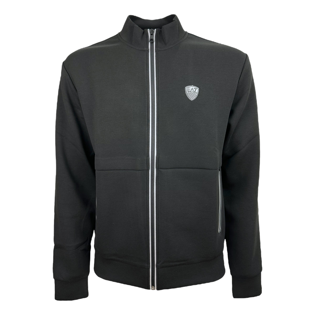 EA7 Emporio Armani felpa full zip core fundamental uomo