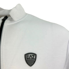 EA7 Emporio Armani felpa full zip core fundamental uomo