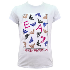 EA7 Emporio Armani T-shirt in misto cotone bambina