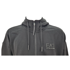 EA7 Emporio Armani tuta con cappuccio athletic colour block uomo