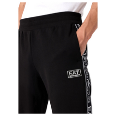 EA7 Emporio Armani pantaloni jogger Logo Series in misto cotone uomo